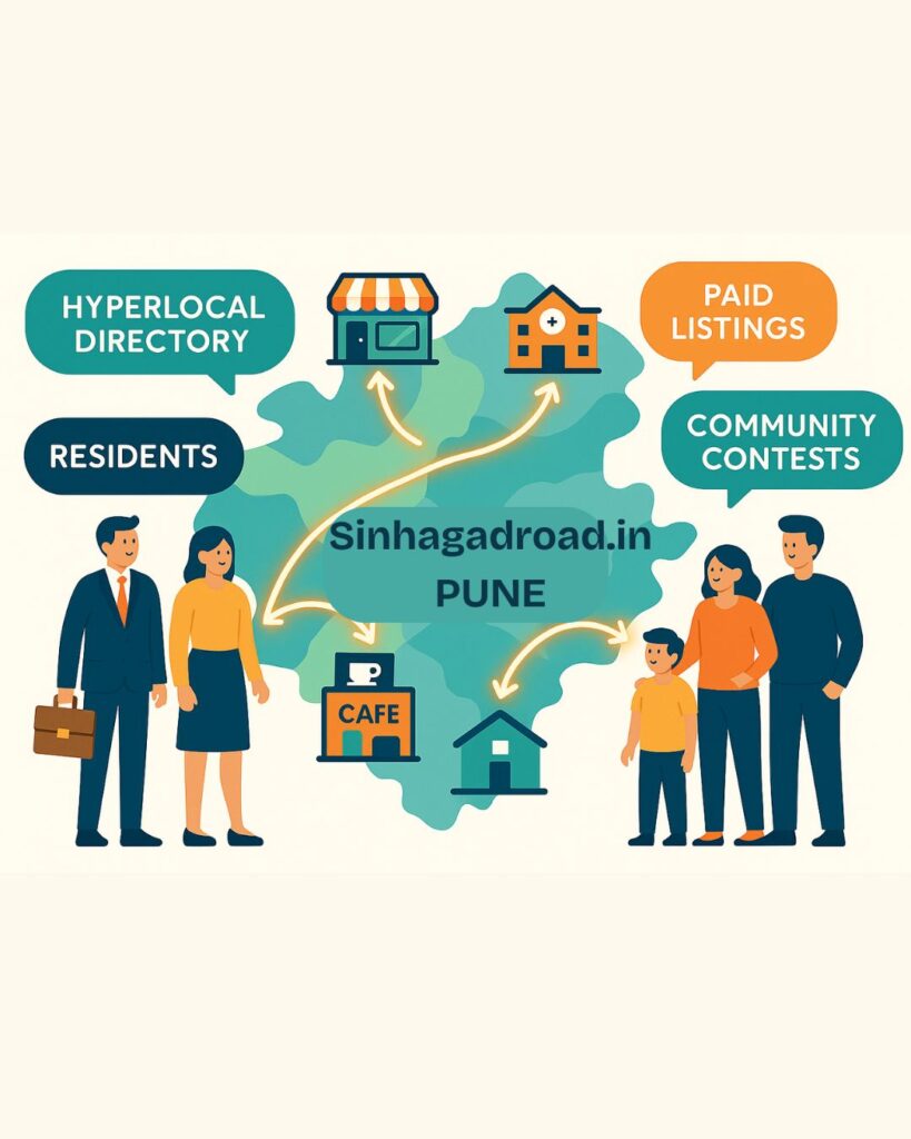 About Sinhagad Road Biz Directory and Sinhagad Road Digital Marketing platform.
