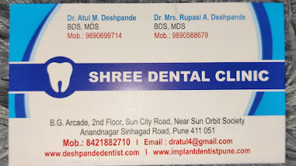 Dr Deshpande's Shree Dental Clinic and Implant Center.