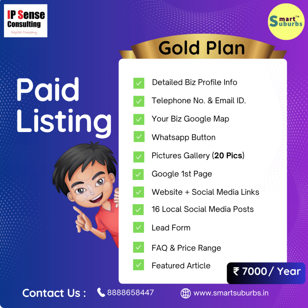 Sinhagad Road Business Directory Paid Listing Gold Plan – Sinhagad Road Search Engine